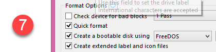 create bootable USB using software Step 7.