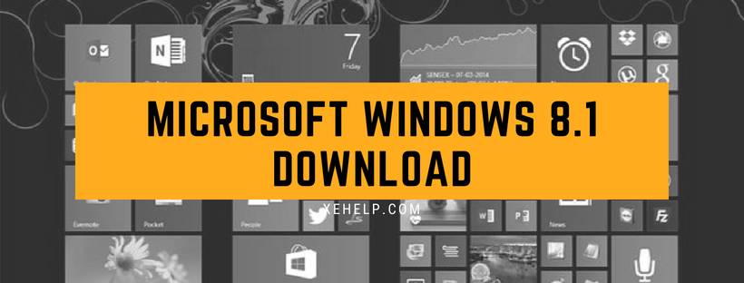 Microsoft windows 8.1 Download