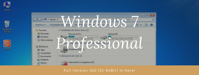 Windows 7 Professional Full Version
