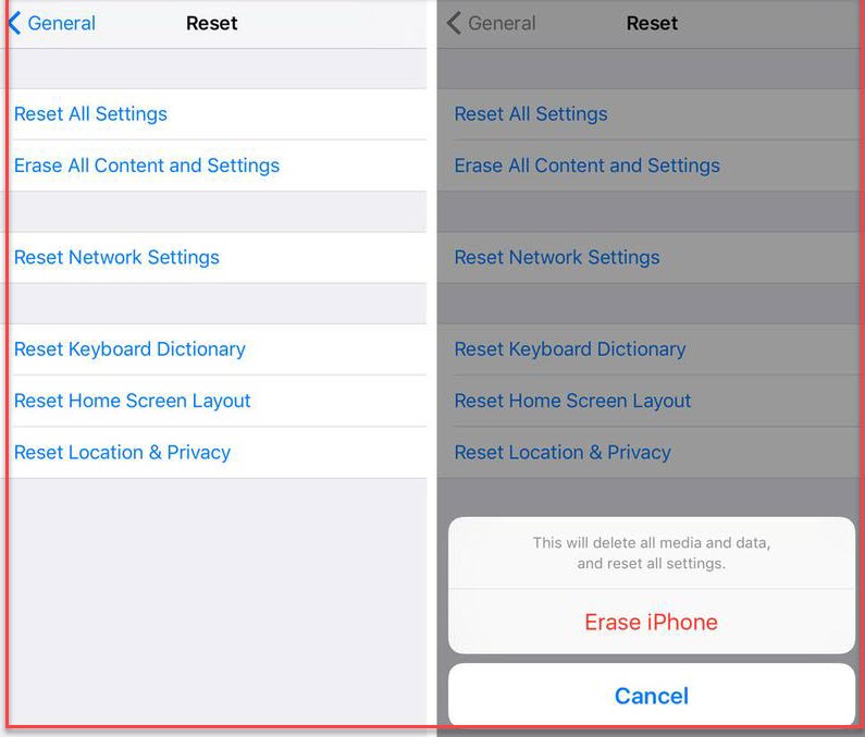 How To Reset iPhone 