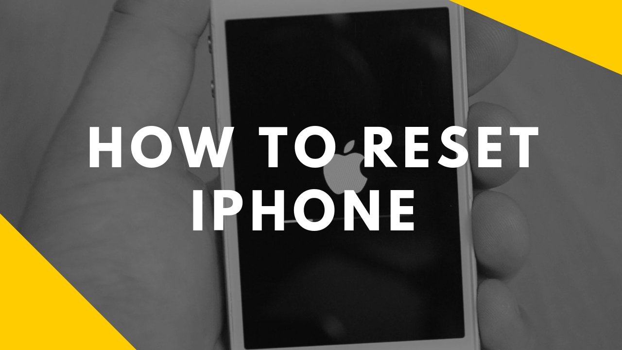 How To Reset iPhone Quicker And Easy 
