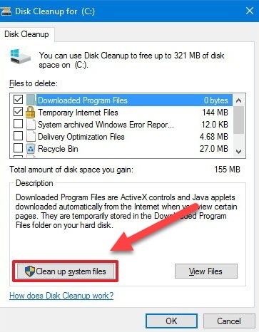 Temporary Windows installation filesBlue Screen Windows 10 (3)